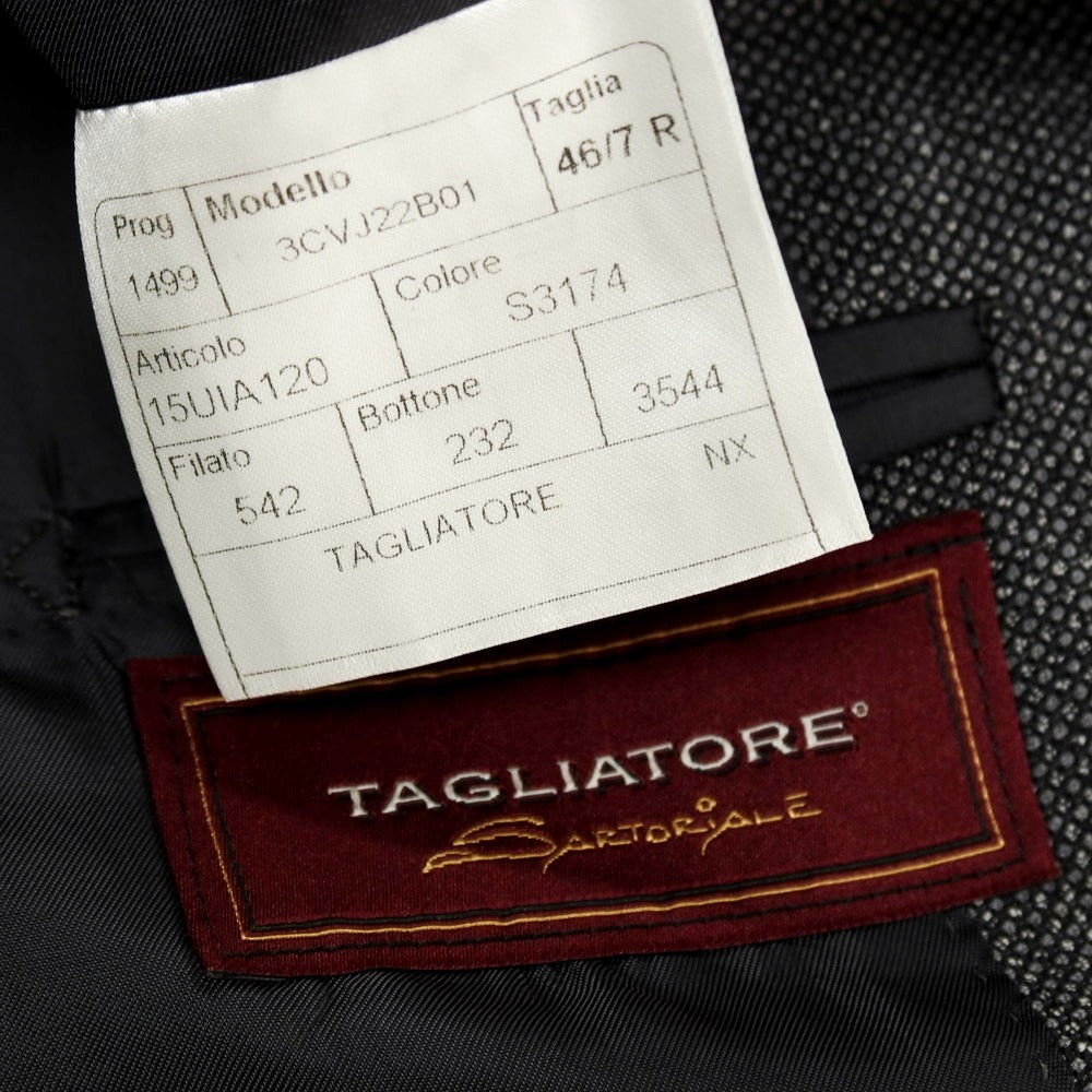 【中古】タリアトーレ TAGLIATORE ウール 2つボタンスーツ グレー【サイズ46/7R】【 状態ランクC 】【 メンズ 】