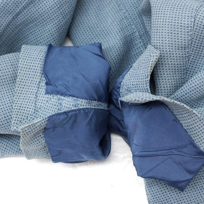 【中古】ベルベスト Belvest シルクリネン 2B テーラードジャケット ライトブルー【サイズ46】【 状態ランクC 】【 メンズ 】