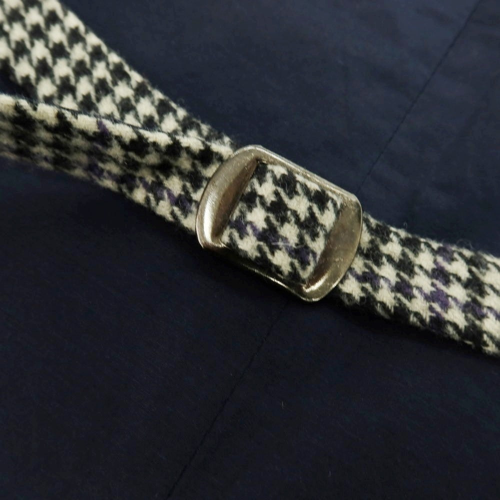 【中古】ボリオリ BOGLIOLI ウールナイロンカシミヤ カジュアル系ジレ ベスト アイボリーxブラック【 46 】【 状態ランクB 】【 メンズ 】