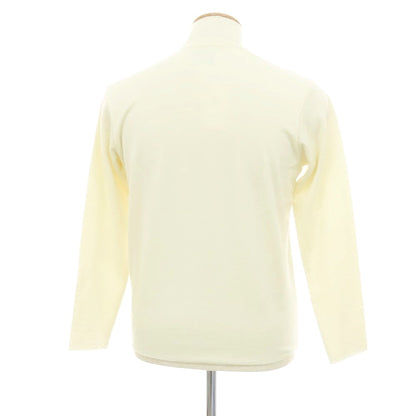 【中古】リヴォラ RIVORA ウール ハーフジップ プルオーバーニット オフホワイト【 S 】【 状態ランクB 】【 メンズ 】