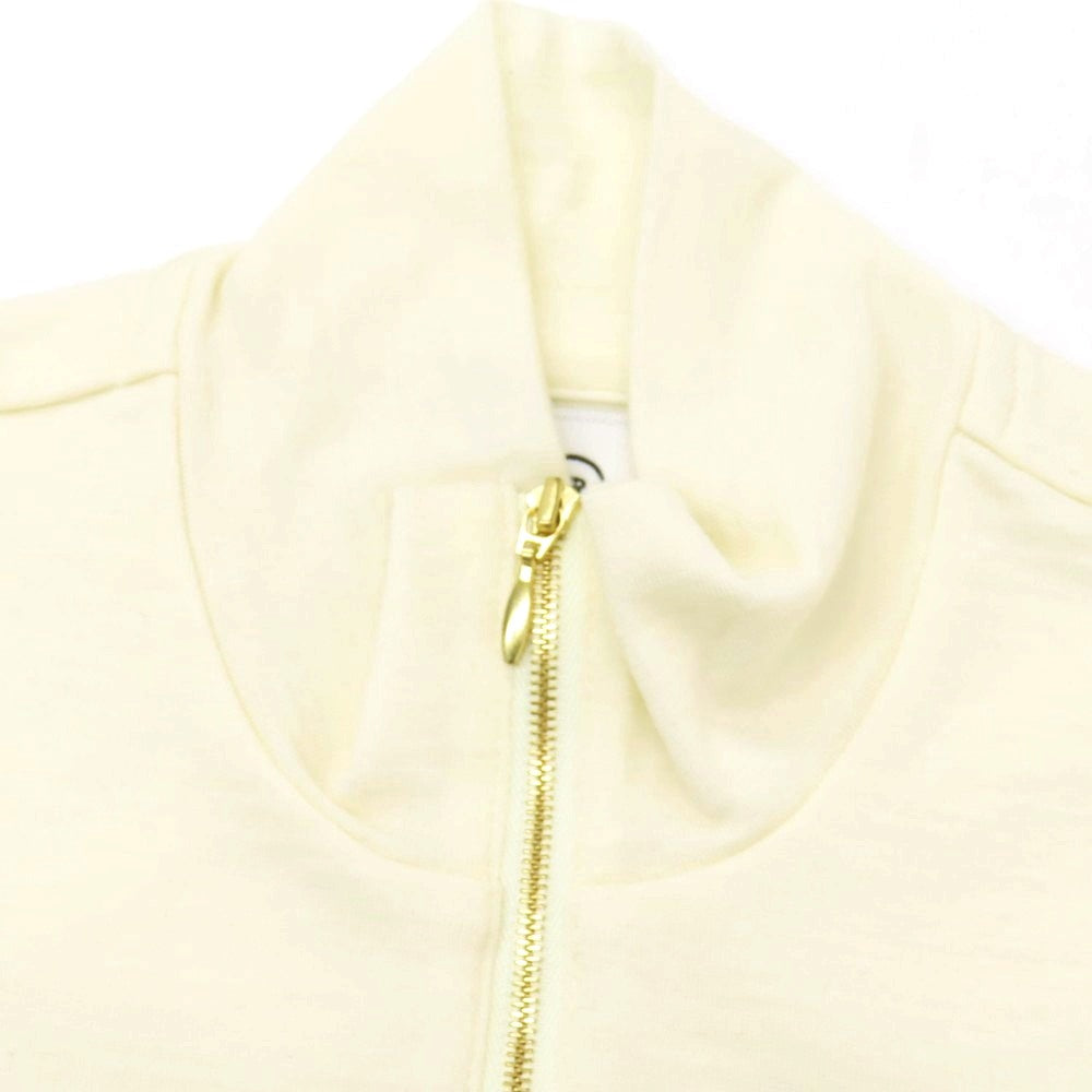 【中古】リヴォラ RIVORA ウール ハーフジップ プルオーバーニット オフホワイト【 S 】【 状態ランクB 】【 メンズ 】