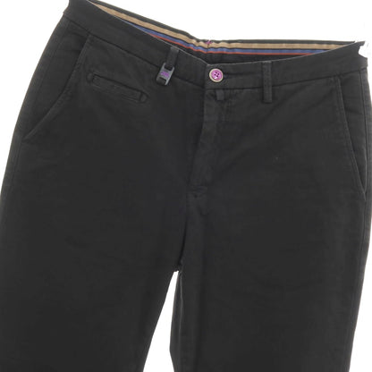 【SALE30%OFF/返品不可】【中古】バルバティ Barbati P-JEK-R ストレッチ コットン カジュアルスラックスパンツ ブラック【 サイズ46 】【 状態ランクB 】【 メンズ 】