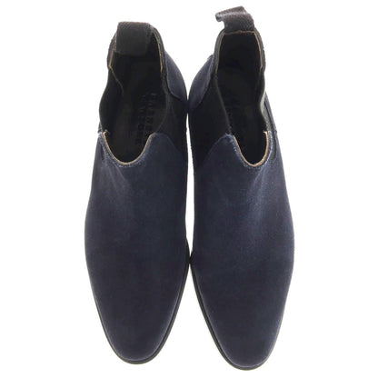 【中古】バーニーズニューヨーク BARNEYS NEWYORK スエード サイドゴアブーツ ネイビー【 6 】【 状態ランクB 】【 メンズ 】