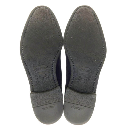 【中古】バーニーズニューヨーク BARNEYS NEWYORK スエード サイドゴアブーツ ネイビー【 6 】【 状態ランクB 】【 メンズ 】