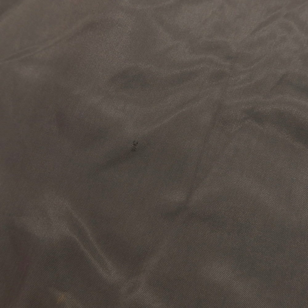 【中古】バーバリーズ Burberrys アイリッシュツイード ヘリンボーン ステンカラーコート ブラックxホワイト【 表記なし（S位） 】【 状態ランクC 】【 メンズ 】