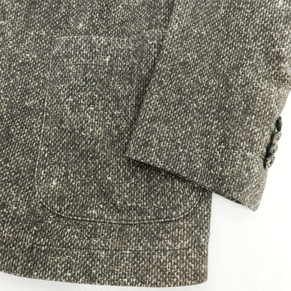 【中古】チルコロ1901 CIRCOLO 1901 コットンジャージー 2つボタンスーツ ダークブラウン【 46 】【 状態ランクC 】【 メンズ 】