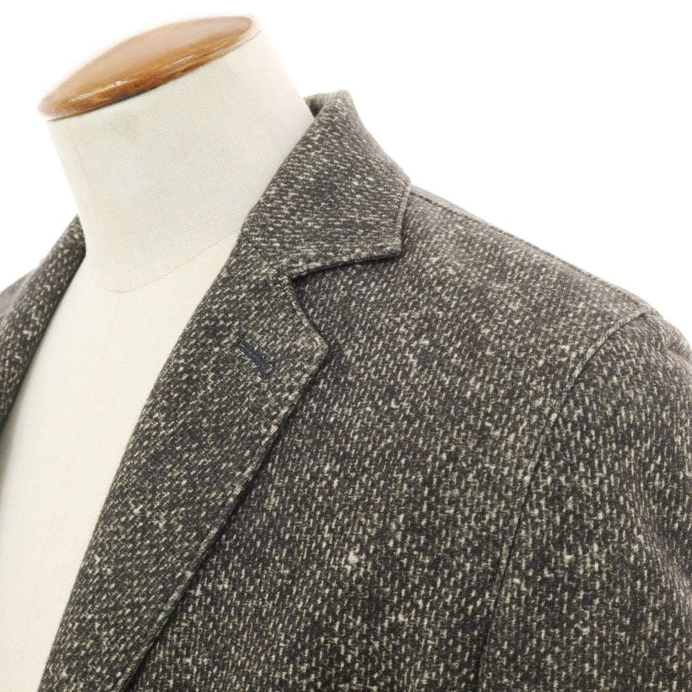 【中古】チルコロ1901 CIRCOLO 1901 コットンジャージー 2つボタンスーツ ダークブラウン【 46 】【 状態ランクC 】【 メンズ 】