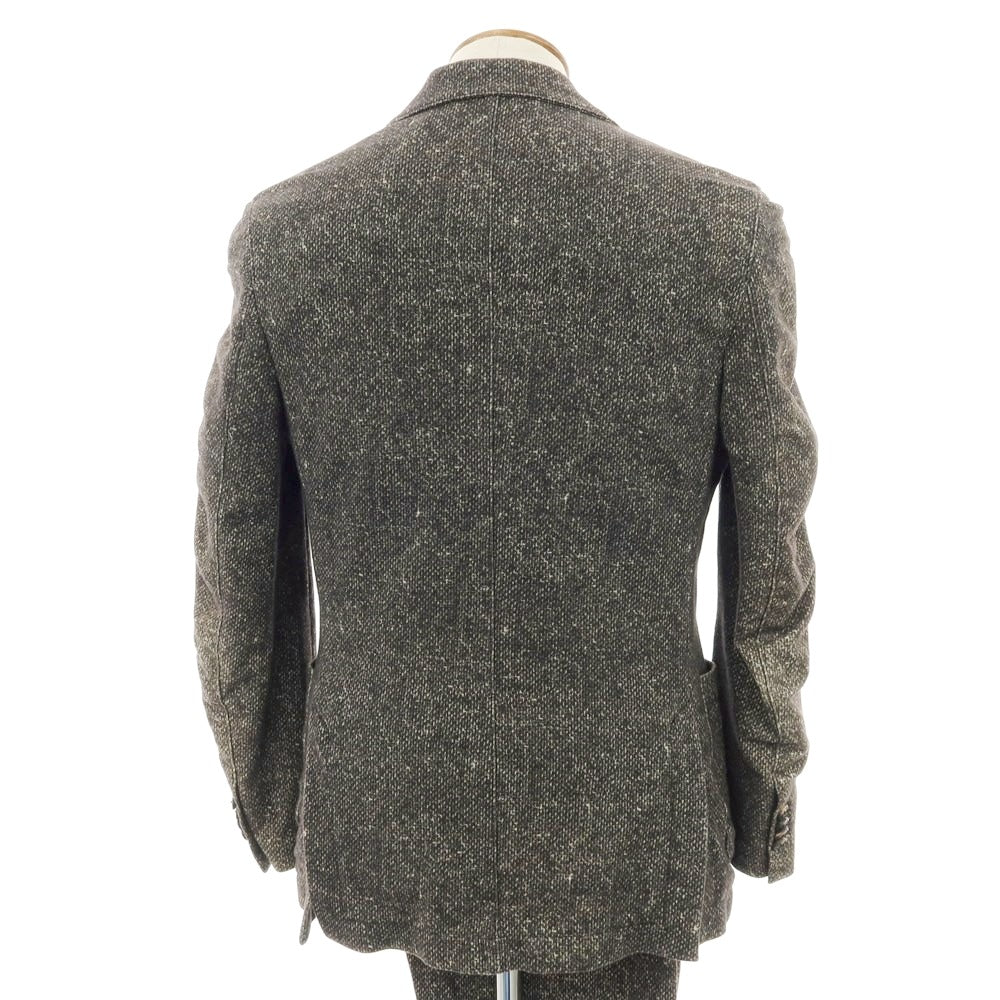 【中古】チルコロ1901 CIRCOLO 1901 コットンジャージー 2つボタンスーツ ダークブラウン【 46 】【 状態ランクC 】【 メンズ 】