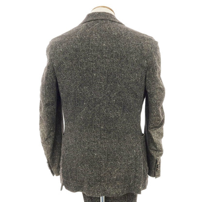 【中古】チルコロ1901 CIRCOLO 1901 コットンジャージー 2つボタンスーツ ダークブラウン【 46 】【 状態ランクC 】【 メンズ 】