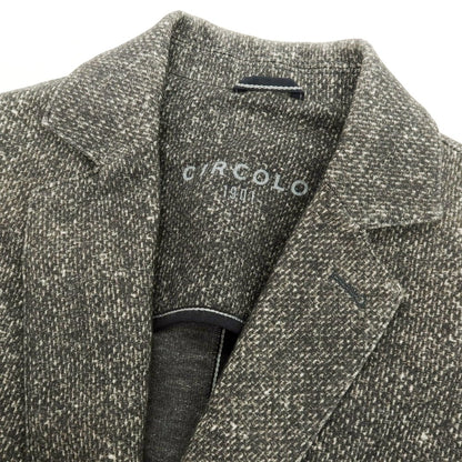 【中古】チルコロ1901 CIRCOLO 1901 コットンジャージー 2つボタンスーツ ダークブラウン【 46 】【 状態ランクC 】【 メンズ 】