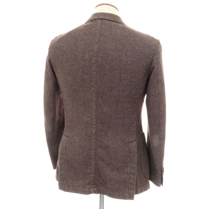 【中古】エルビーエム1911 L.B.M.1911 ウールポリエステル テーラードジャケット グレーパープル【 46 】【 状態ランクC 】【 メンズ 】