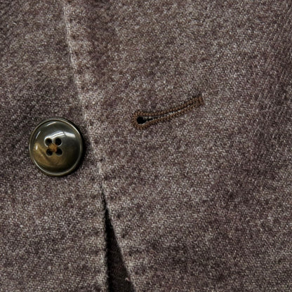 【中古】エルビーエム1911 L.B.M.1911 ウールポリエステル テーラードジャケット グレーパープル【 46 】【 状態ランクC 】【 メンズ 】