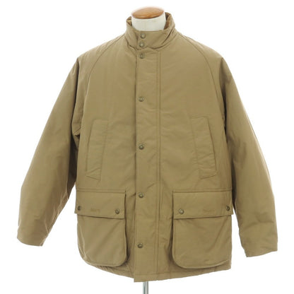 【中古】【未使用】バブアー Barbour ×BARACUTA ノンワックス ビデイル ポリエステルコットン 中綿ブルゾン ベージュ【 M 】【 状態ランクS 】【 メンズ 】