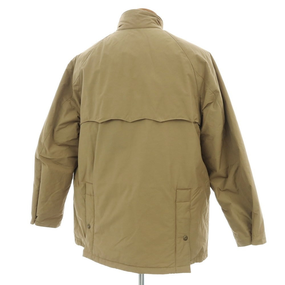 【中古】【未使用】バブアー Barbour ×BARACUTA ノンワックス ビデイル ポリエステルコットン 中綿ブルゾン ベージュ【 M 】【 状態ランクS 】【 メンズ 】