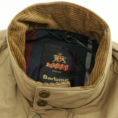 【中古】【未使用】バブアー Barbour ×BARACUTA ノンワックス ビデイル ポリエステルコットン 中綿ブルゾン ベージュ【 M 】【 状態ランクS 】【 メンズ 】