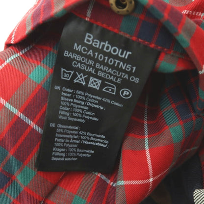 【中古】【未使用】バブアー Barbour ×BARACUTA ノンワックス ビデイル ポリエステルコットン 中綿ブルゾン ベージュ【 M 】【 状態ランクS 】【 メンズ 】