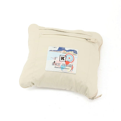 【中古】キーレッド ケイレッド KIRED パッカブル ナイロン ステンカラーコート ベージュ【サイズ46】【 状態ランクB 】【 メンズ 】