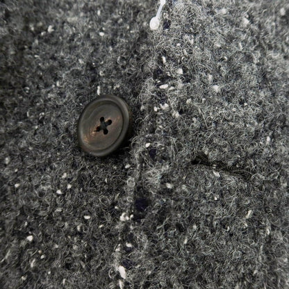 【中古】ラルディーニ LARDINI ウールアルパカモヘヤナイロン チェスターフィールドコート グレー【 46 】【 状態ランクB 】【 メンズ 】