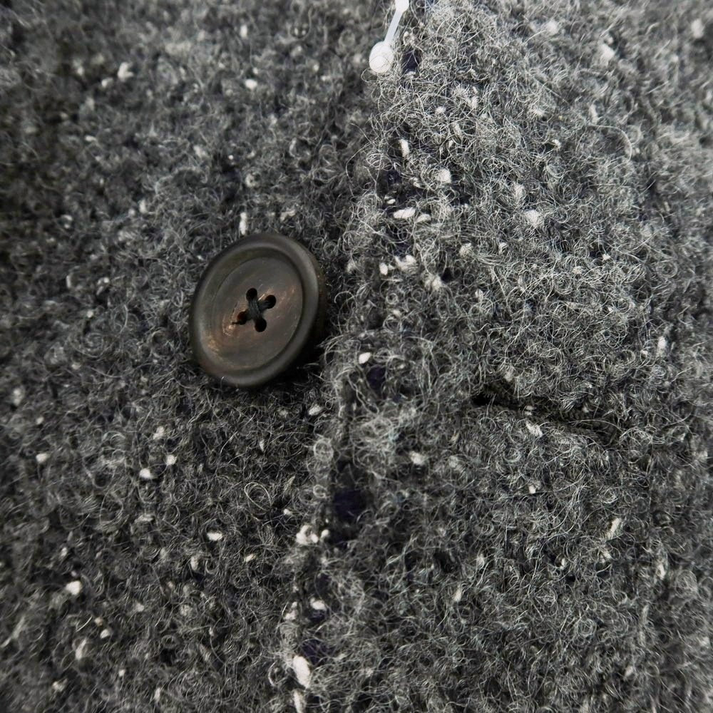 【中古】ラルディーニ LARDINI ウールアルパカモヘヤナイロン チェスターフィールドコート グレー【 46 】【 状態ランクB 】【 メンズ 】