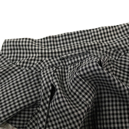 【中古】ラルディーニ LARDINI リネンウール チェック 3B カジュアルジャケット グレーxブラック【サイズ46】【 状態ランクC 】【 メンズ 】