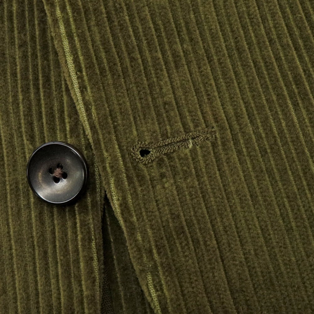 【中古】ラルディーニ LARDINI コーデュロイ カジュアルジャケット オリーブ【 46 】【 状態ランクB 】【 メンズ 】