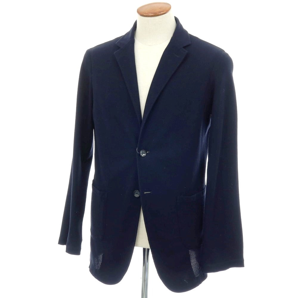 【中古】ギローバー GUY ROVER コットン 2B カジュアルジャケット ネイビー【サイズM】【 状態ランクC 】【 メンズ 】