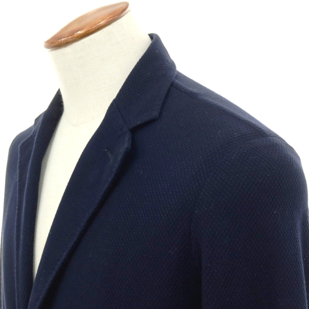 【中古】ギローバー GUY ROVER コットン 2B カジュアルジャケット ネイビー【サイズM】【 状態ランクC 】【 メンズ 】