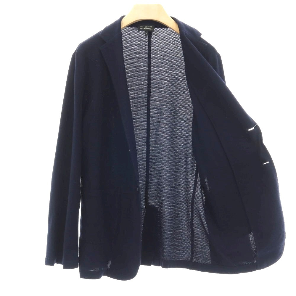 【中古】ギローバー GUY ROVER コットン 2B カジュアルジャケット ネイビー【サイズM】【 状態ランクC 】【 メンズ 】