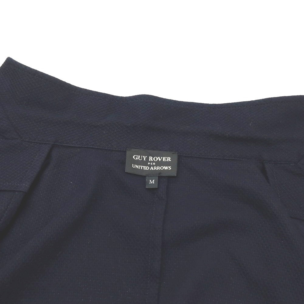 【中古】ギローバー GUY ROVER コットン 2B カジュアルジャケット ネイビー【サイズM】【 状態ランクC 】【 メンズ 】