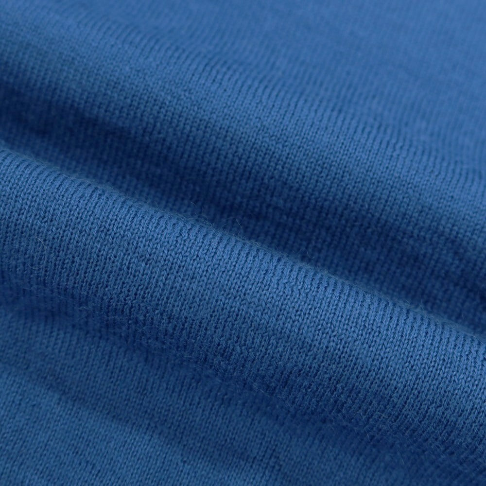 【中古】【未使用】クルチアーニ CRUCIANI ハイゲージ カシミヤ クルーネック プルオーバーニット ブルー【 46 】【 状態ランクS 】【 メンズ 】