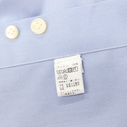 【中古】【未使用】エリコフォルミコラ ERRICO FORMICOLA コットン レギュラーカラー ドレスシャツ ライトブルー【 38 】【 状態ランクS 】【 メンズ 】