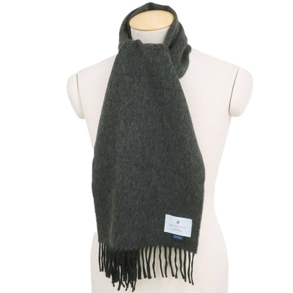 【中古】ベグアンドコー BEGG&amp;CO カシミヤ マフラー グレー【 状態ランクA 】【 メンズ 】