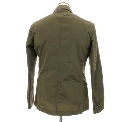 【新品】ヘルノ Herno ポリエステル ダブル6B カジュアルジャケット オリーブ【サイズ48】【 状態ランクN 】【 メンズ 】