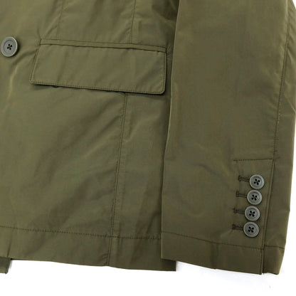 【新品】ヘルノ Herno ポリエステル ダブル6B カジュアルジャケット オリーブ【サイズ48】【 状態ランクN 】【 メンズ 】