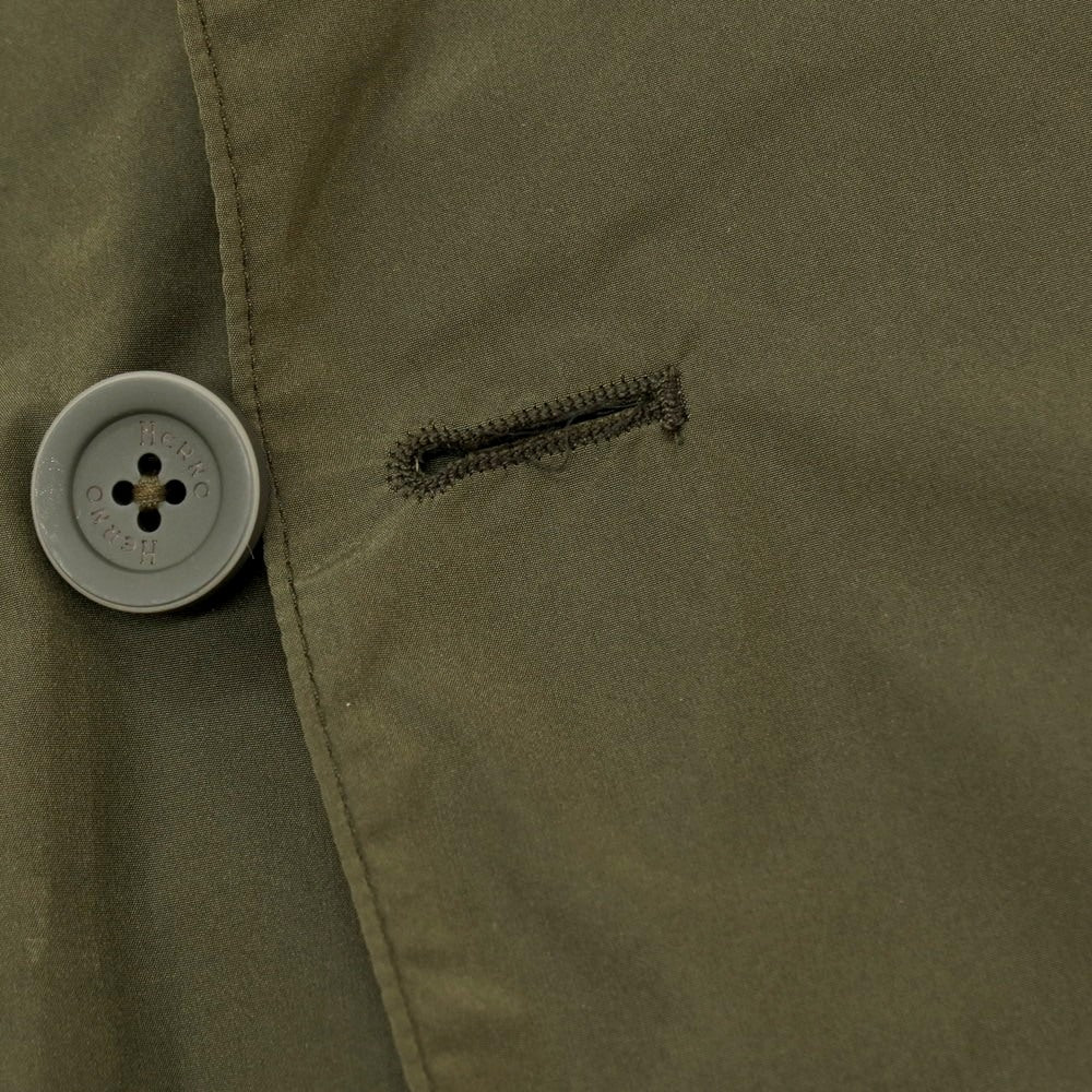 【新品】ヘルノ Herno ポリエステル ダブル6B カジュアルジャケット オリーブ【サイズ48】【 状態ランクN 】【 メンズ 】