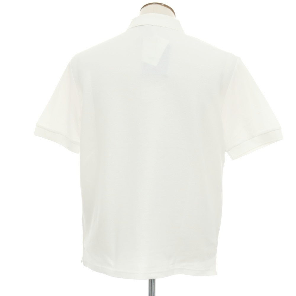 【新品】ヘルノ Herno コットン 鹿の子 半袖ポロシャツ ホワイト【サイズ52】【 状態ランクN 】【 メンズ 】
