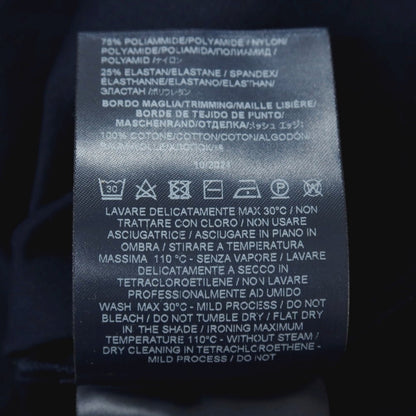 【新品】ヘルノ Herno コットンポリウレタン クルーネック 半袖ポケットTシャツ ネイビー【サイズ46】【 状態ランクN 】【 メンズ 】