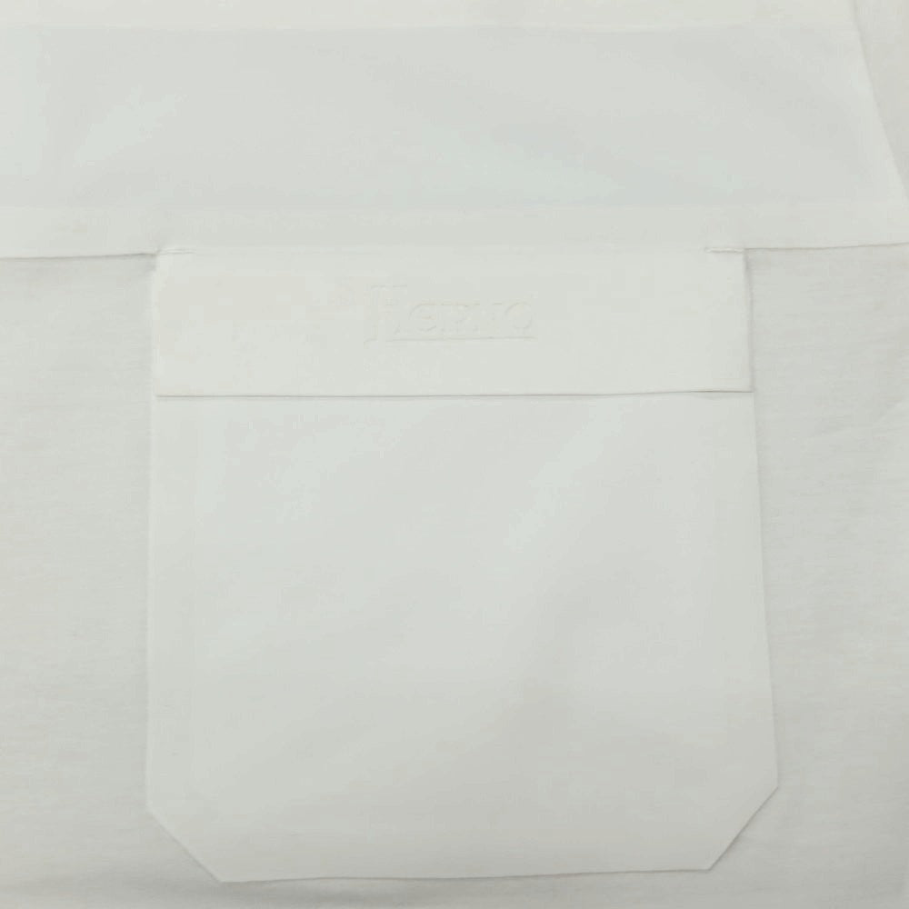 【新品】ヘルノ Herno コットンポリウレタン クルーネック 半袖ポケットTシャツ ホワイト【サイズ50】【 状態ランクN 】【 メンズ 】