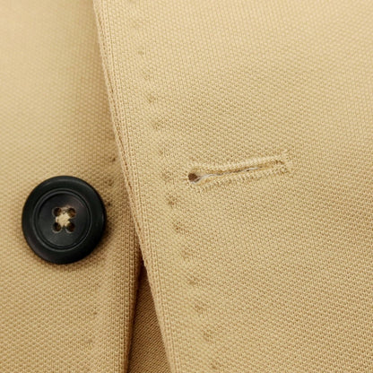 【新品】チルコロ1901 CIRCOLO 1901 コットン ジャージー 2B カジュアルジャケット ベージュ【サイズ46】【 状態ランクN 】【 メンズ 】