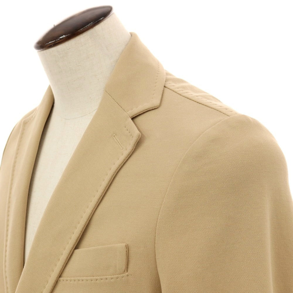 【新品】チルコロ1901 CIRCOLO 1901 コットン ジャージー 2B カジュアルジャケット ベージュ【サイズ50】【 状態ランクN 】【 メンズ 】