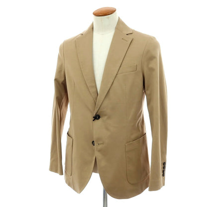 【新品】チルコロ1901 CIRCOLO 1901 コットン ジャージー 2B カジュアルジャケット オリーブベージュ系【サイズ48】【 状態ランクN 】【 メンズ 】