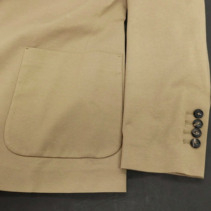 【新品】チルコロ1901 CIRCOLO 1901 コットン ジャージー 2B カジュアルジャケット オリーブベージュ系【サイズ48】【 状態ランクN 】【 メンズ 】