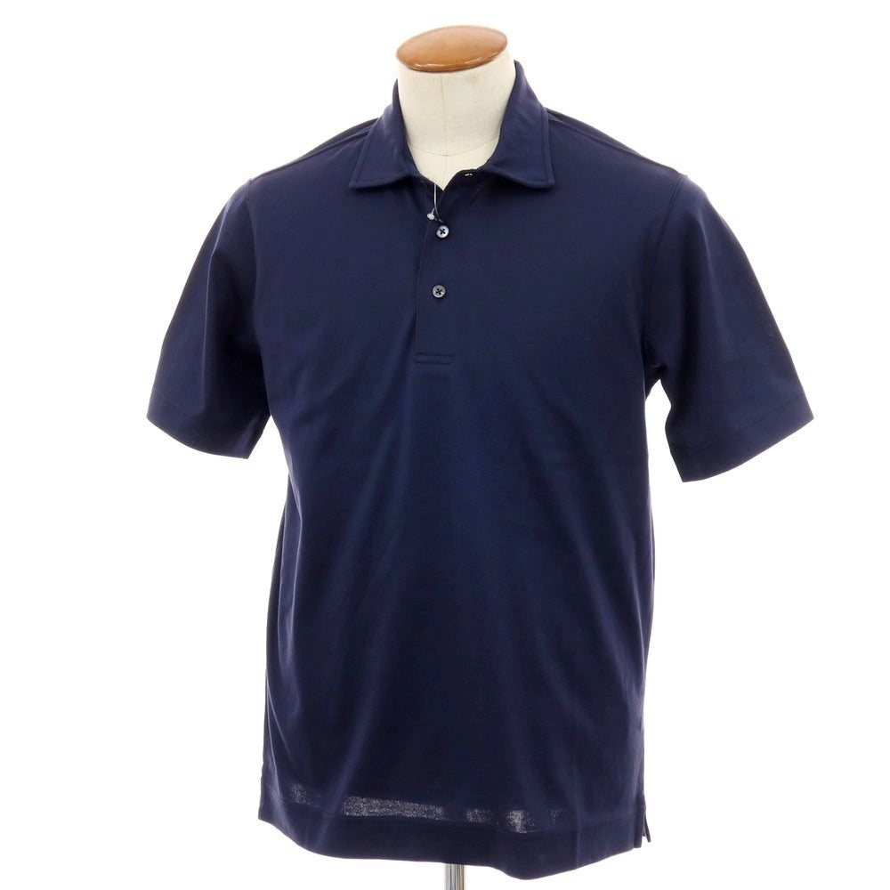 【新品】チルコロ1901 CIRCOLO 1901 コットン 半袖ポロシャツ ネイビー【サイズM】【 状態ランクN 】【 メンズ 】