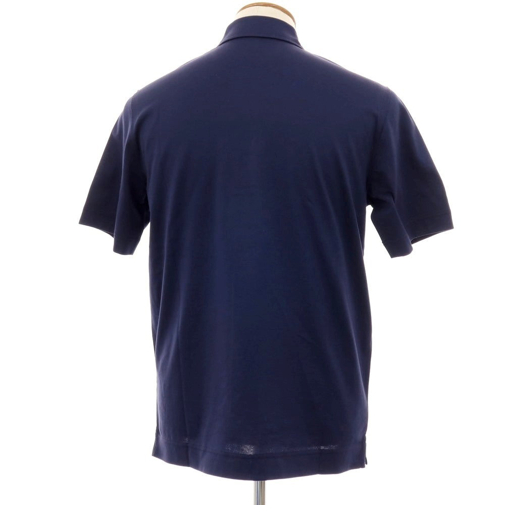 【新品】チルコロ1901 CIRCOLO 1901 コットン 半袖ポロシャツ ネイビー【サイズM】【 状態ランクN 】【 メンズ 】
