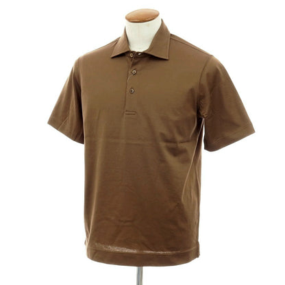 【新品】チルコロ1901 CIRCOLO 1901 コットン 半袖ポロシャツ カーキブラウン【サイズM】【 状態ランクN 】【 メンズ 】