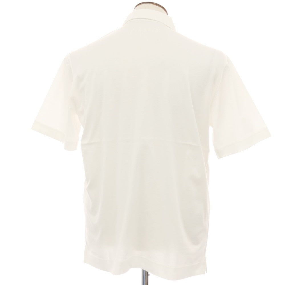 【新品アウトレット】チルコロ1901 CIRCOLO 1901 コットン 半袖ポロシャツ ホワイト【サイズXXL】【 状態ランクN- 】【 メンズ 】