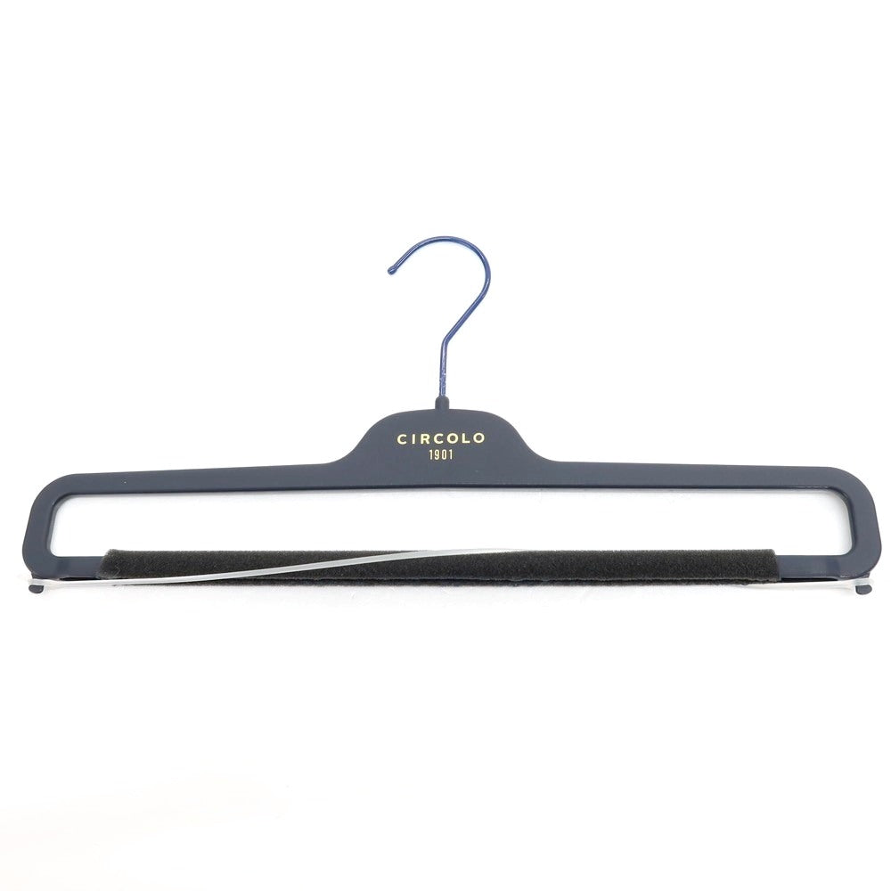 【新品】チルコロ1901 CIRCOLO 1901 コットン ジャージー ストライプ プリント カジュアルスラックスパンツ ネイビーxホワイト【サイズ48】【 状態ランクN 】【 メンズ 】