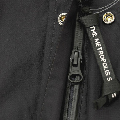 【新品アウトレット】シーピーカンパニー C.P.Company PERTEX ナイロン フーデッド シェルジャケット ブラック【サイズXXL】【 状態ランクN- 】【 メンズ 】