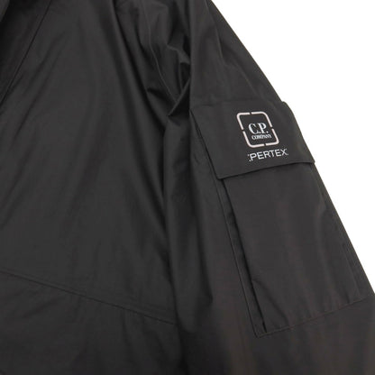 【新品アウトレット】シーピーカンパニー C.P.Company PERTEX ナイロン フーデッド シェルジャケット ブラック【サイズXXL】【 状態ランクN- 】【 メンズ 】