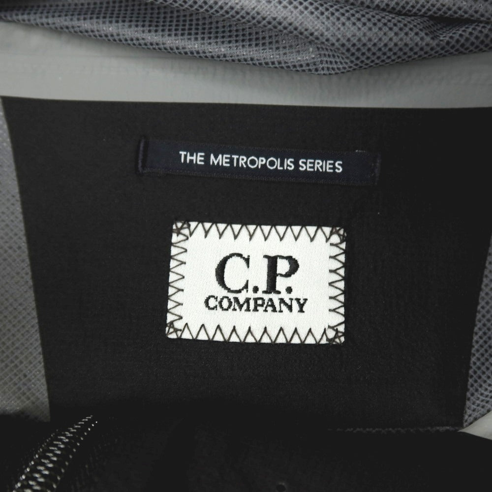 【新品アウトレット】シーピーカンパニー C.P.Company PERTEX ナイロン フーデッド シェルジャケット ブラック【サイズXXL】【 状態ランクN- 】【 メンズ 】